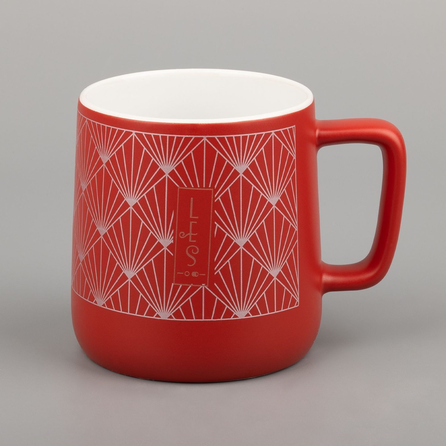 Кружка Ingver, красная с логотипом