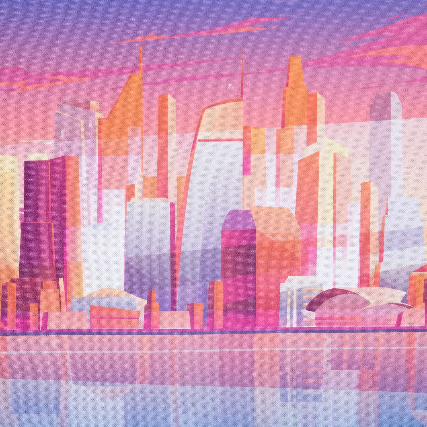 Коврик для мыши Paddo ХL, белый с логотипом