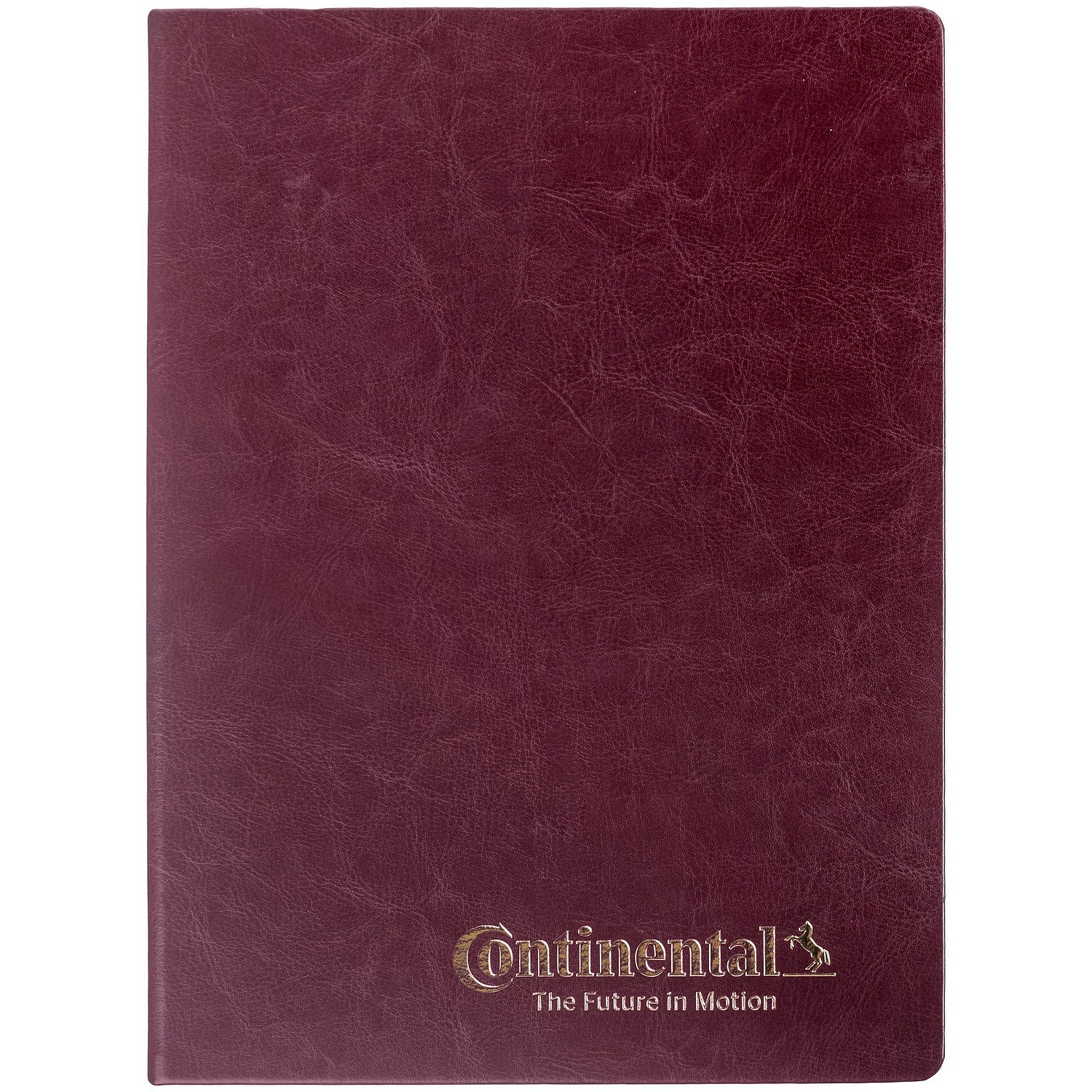 Ежедневник Grand Nebraska на заказ, недатированный, бордовый с логотипом