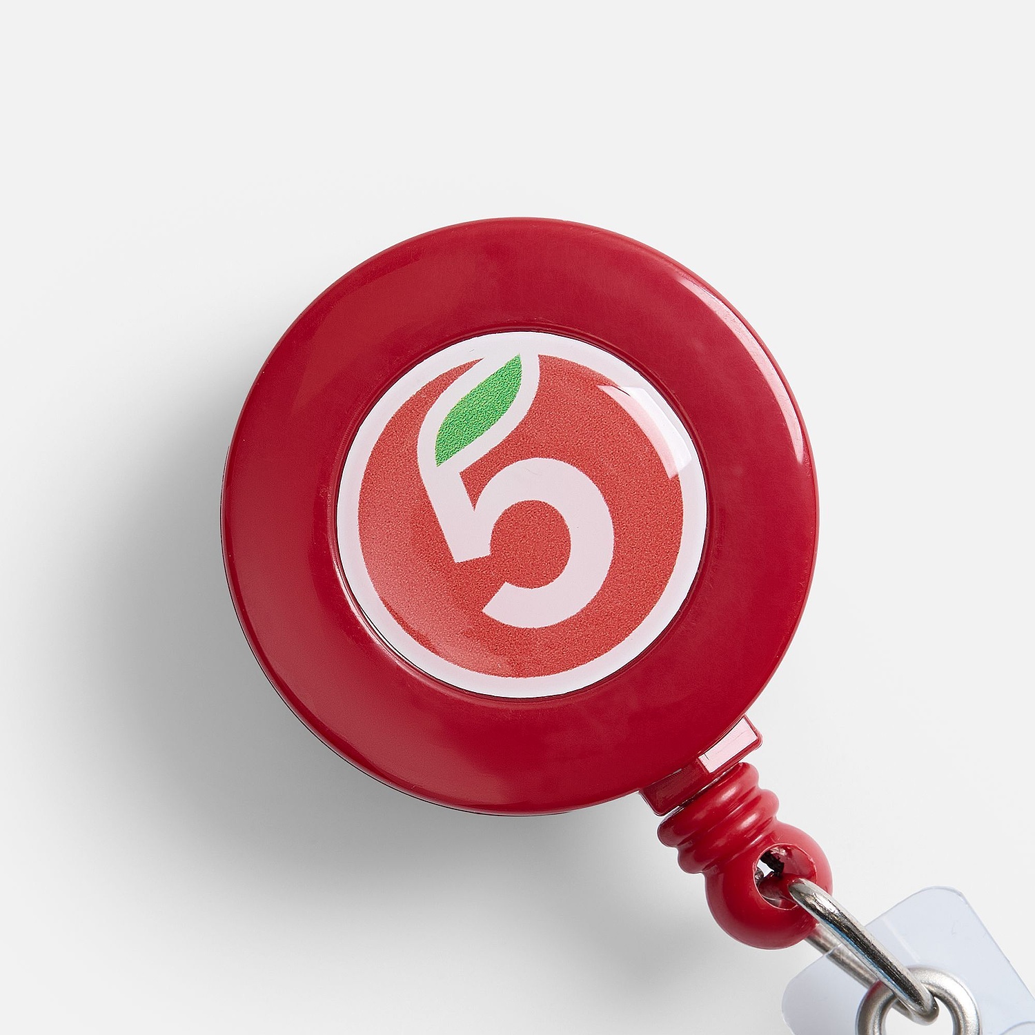 Набор Flat White, красный с логотипом