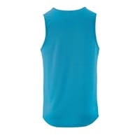 Майка мужская Sporty TT Men, ярко-бирюзовая с логотипом