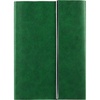 Ежедневник Petrus Flap, недатированный, зеленый с логотипом