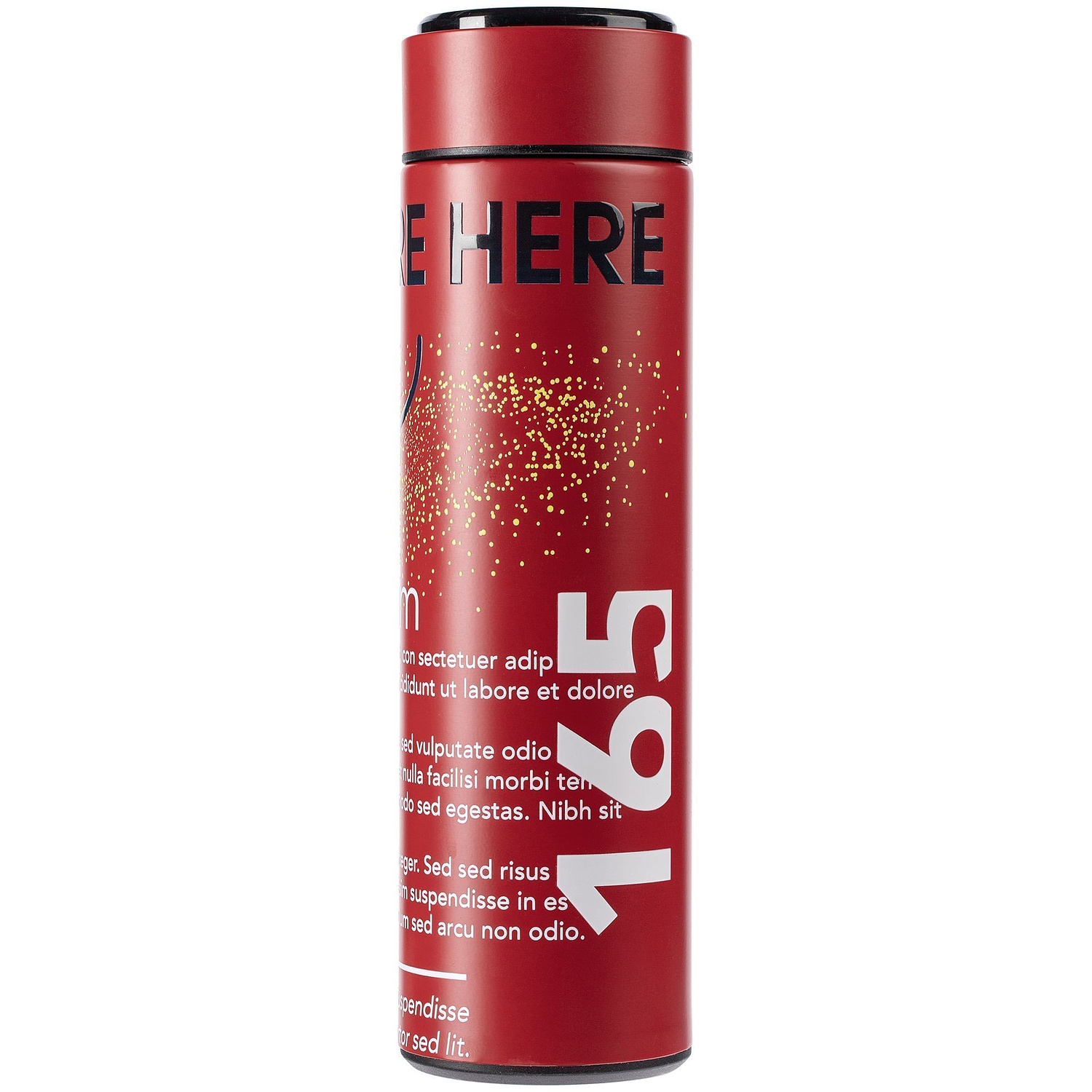 Набор VitalTrio, красный с логотипом