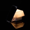 Светильник с подставкой для смартфона Knoppi, белый с логотипом