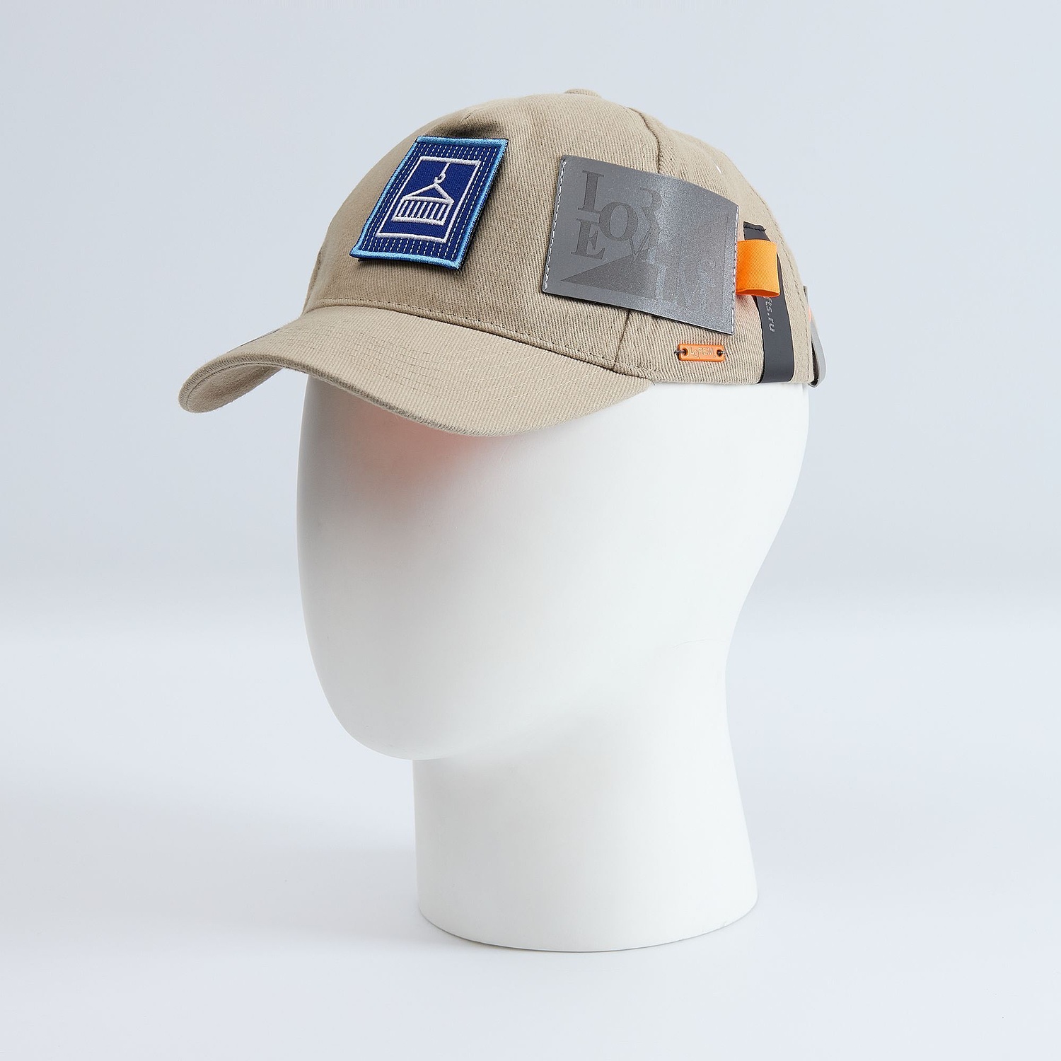 Бейсболка Standard, желтая (лимонная) с логотипом