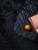 Плед для пикника Soft & Dry 2, черный с логотипом