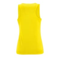 Майка женская Sporty TT Women, желтый неон с логотипом
