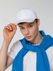 Бейсболка Promo, белая с логотипом