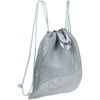 Рюкзак-мешок Verkko, серо-голубой с логотипом