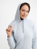 Толстовка женская Spencer Women, голубая с логотипом