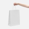 Пакет бумажный Porta XL, белый с логотипом