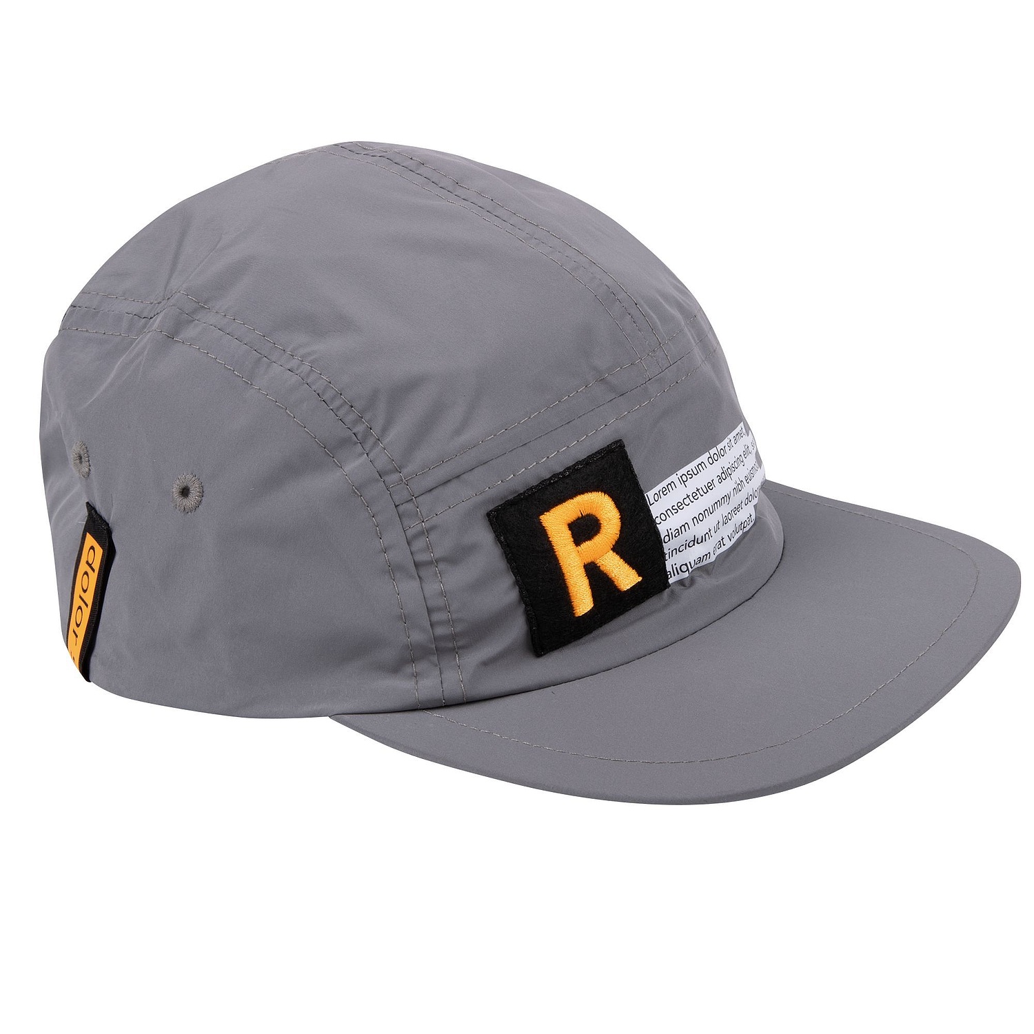 Бейсболка Ben Mac, серая с логотипом