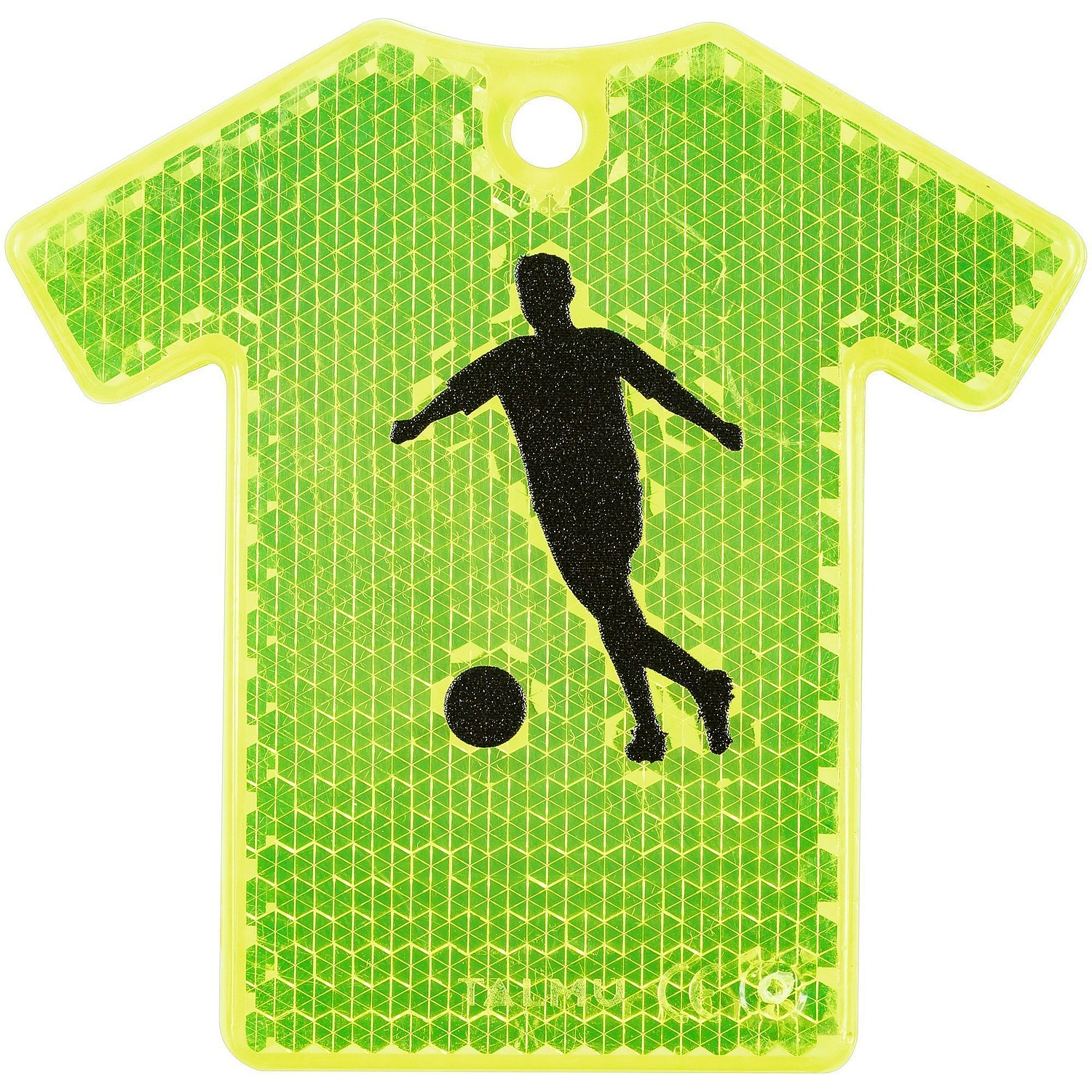 Светоотражатель «Футболка», неон-желтый