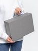 Коробка Case, серая матовая с логотипом