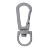 Застежка-карабин Snap Hook, S, серая с логотипом