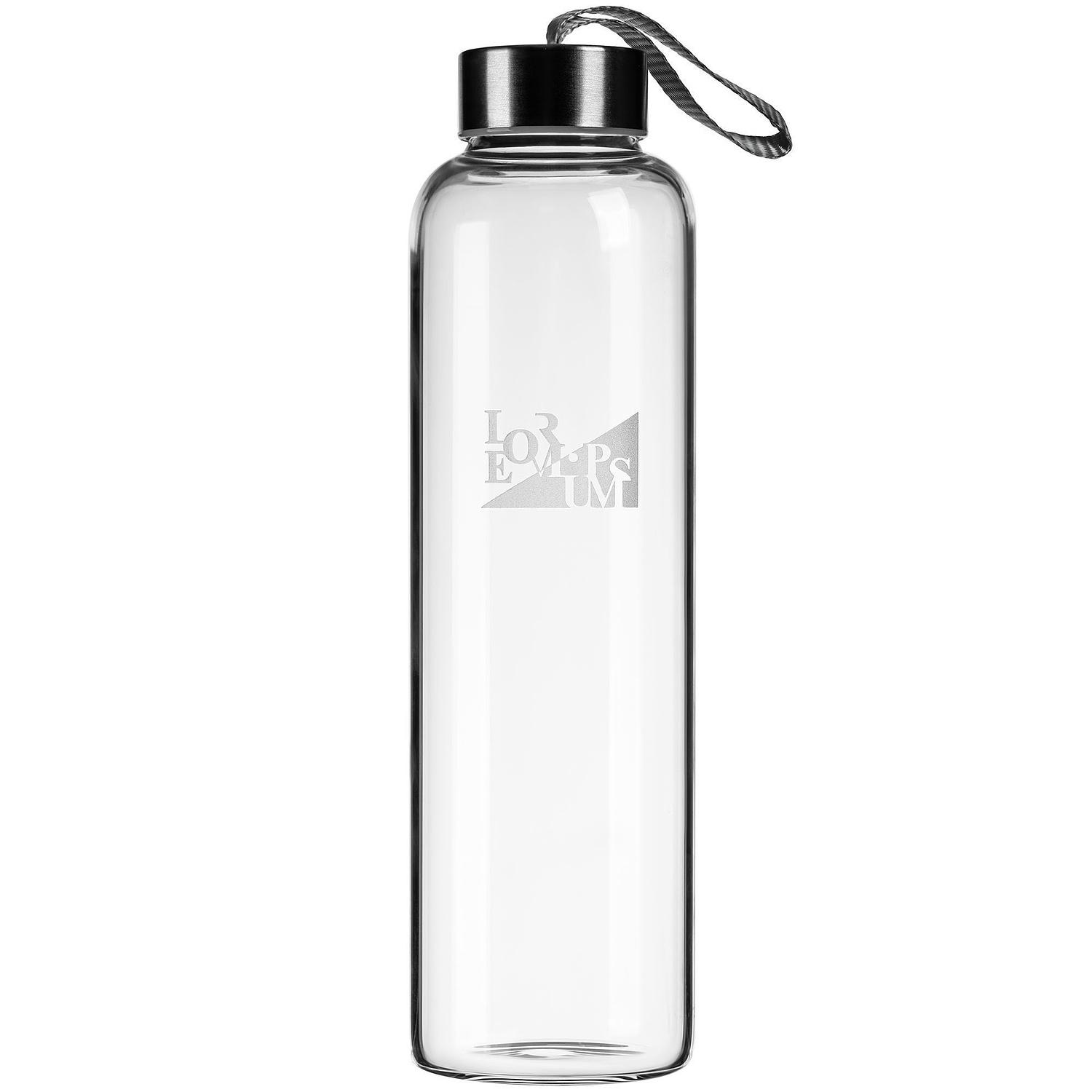 Бутылка для воды Sleeve Ace, синяя с логотипом