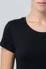 Футболка женская Martin Women, черная с логотипом