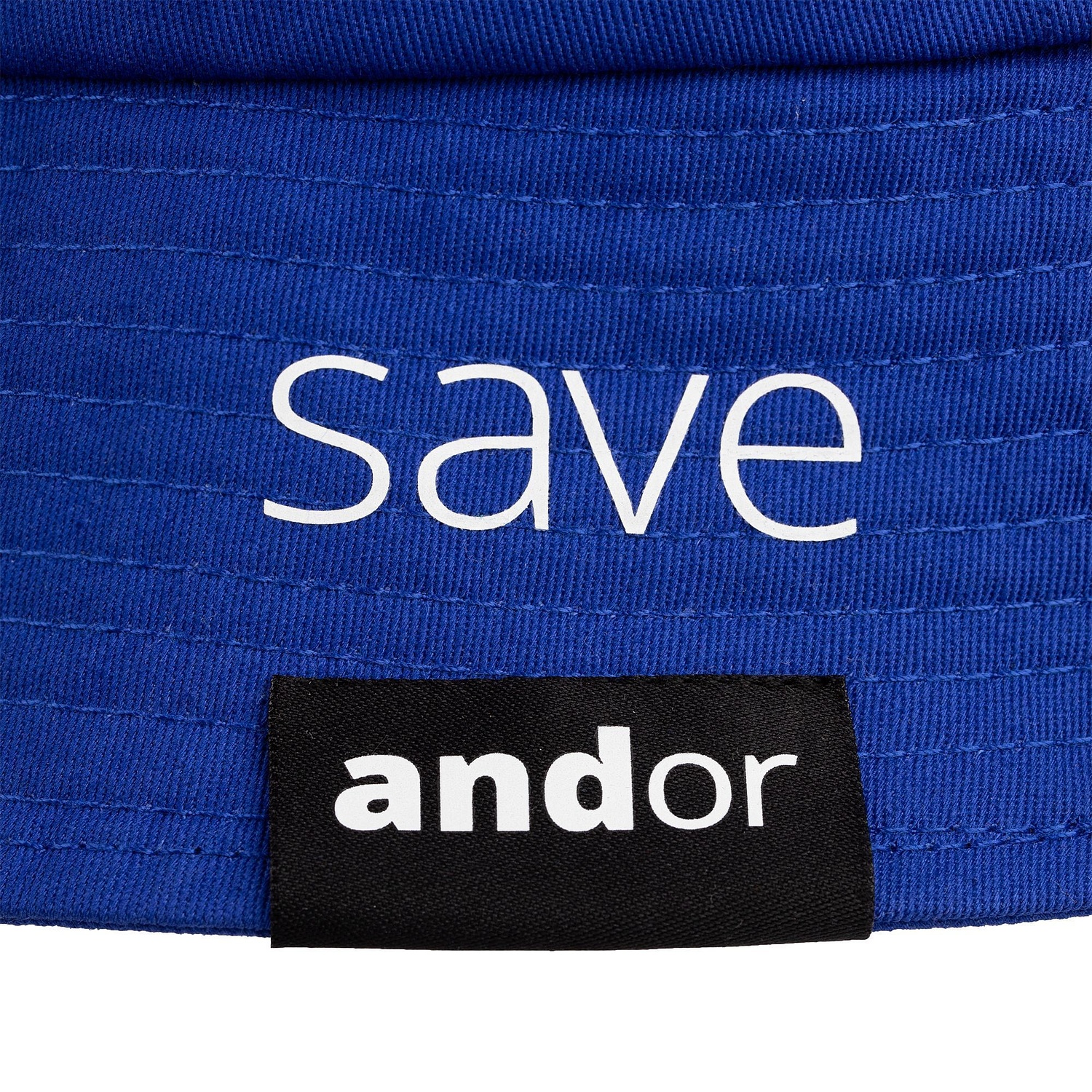 Панама C7, синяя с логотипом