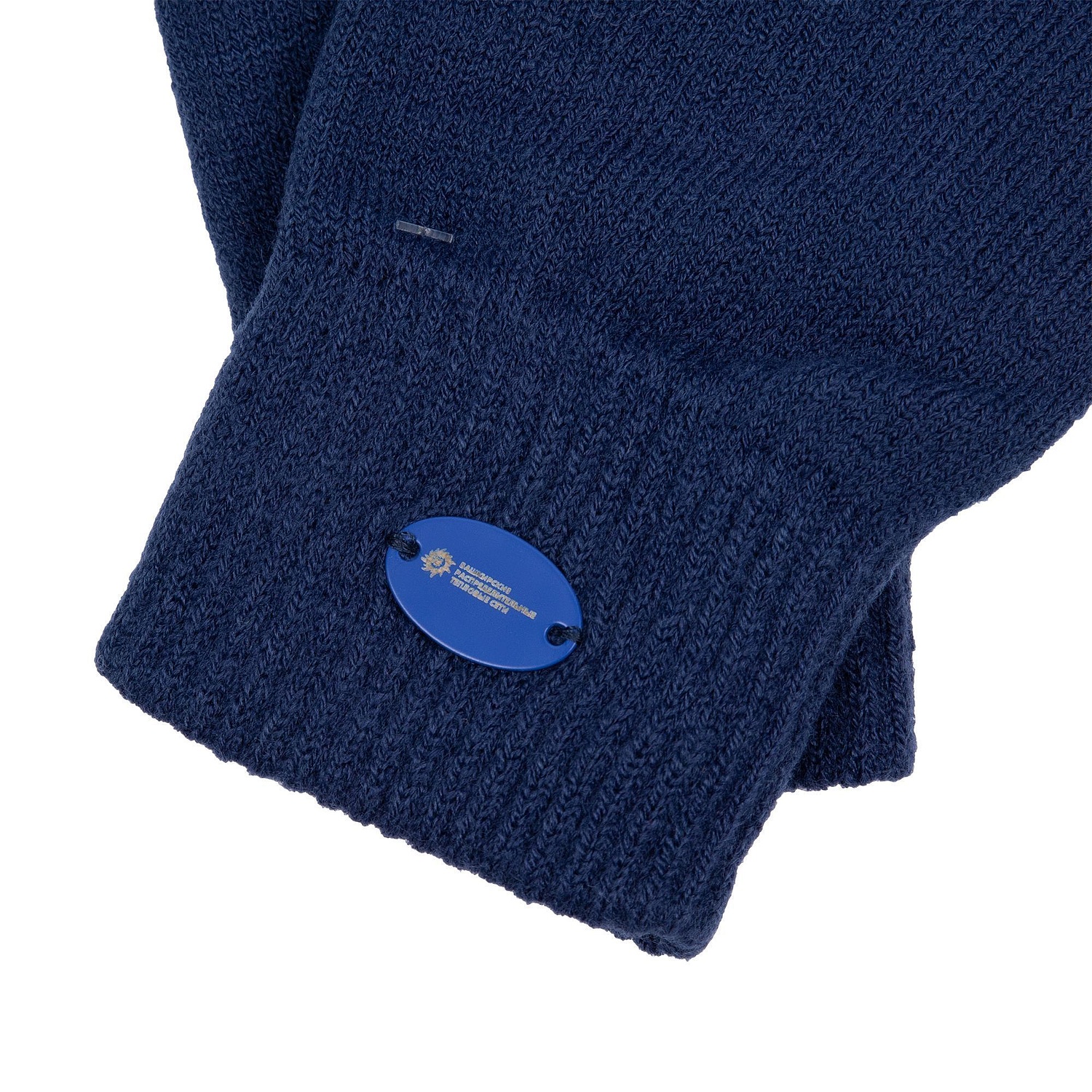 Шильдик металлический Alfa Oval, синий с логотипом