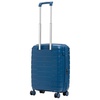 Чемодан Skyline S, синий с логотипом