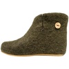 Домашние валенки Wild, зеленые (олива) с логотипом
