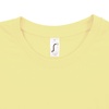 Футболка унисекс Regent 150, светло-желтая с логотипом