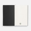 Ежедневник Flat Mini, недатированный, черный с логотипом