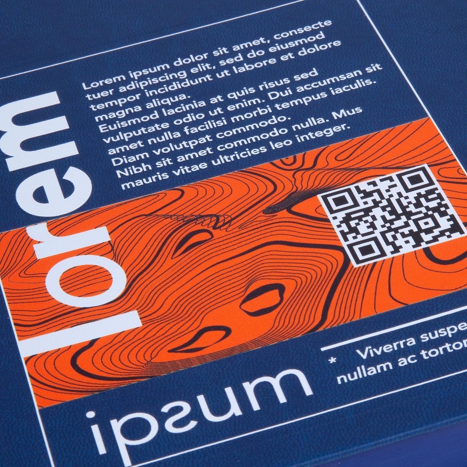 Ежедневник New Factor, недатированный, темно-синий с логотипом