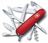 Офицерский нож Huntsman 91, красный с логотипом