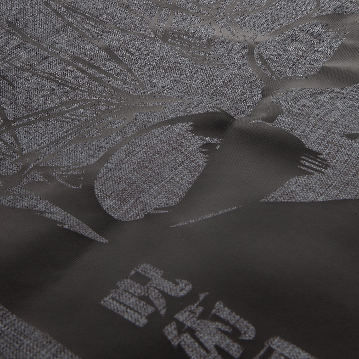 Подушка Settle In, темно-серая с логотипом