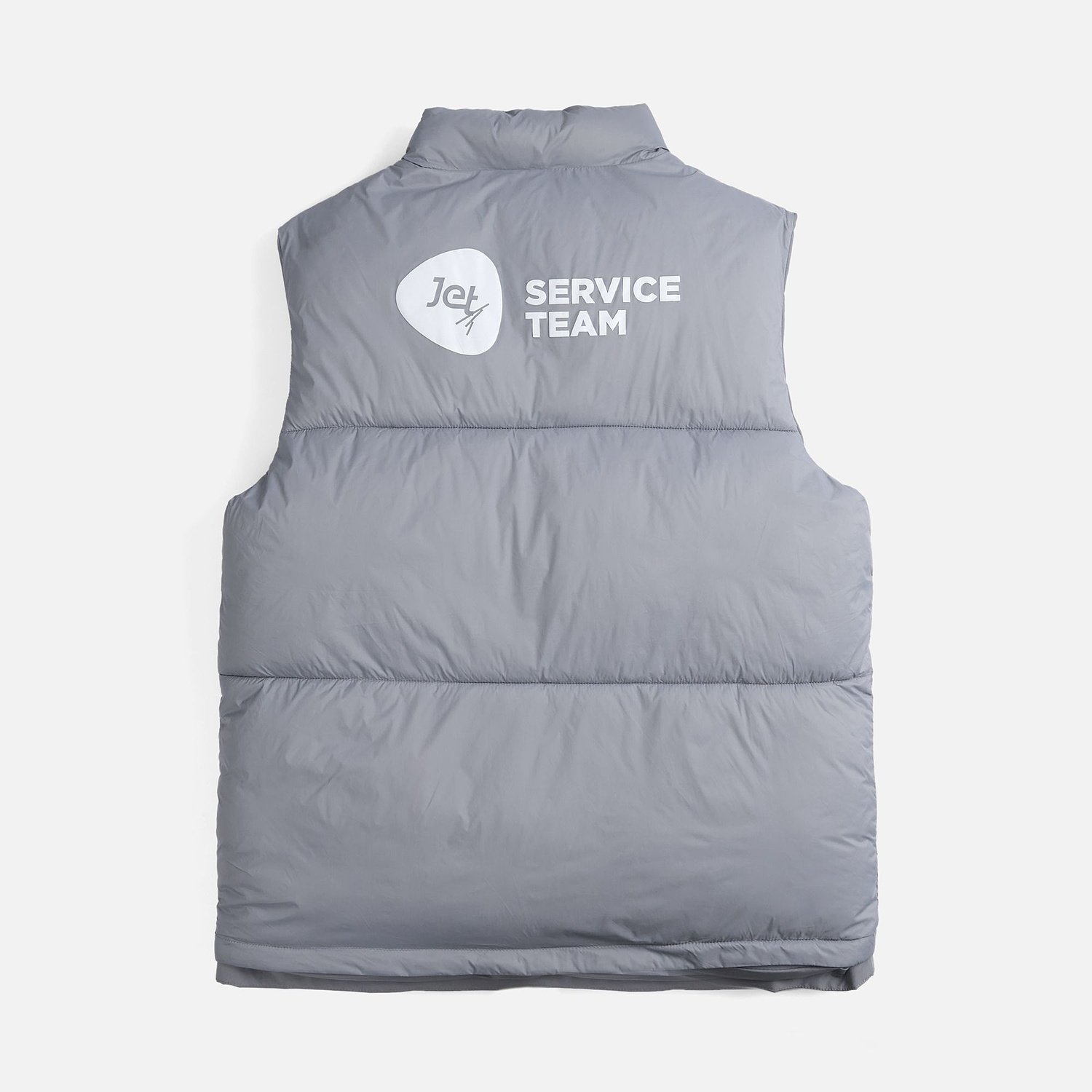 Жилет двусторонний V2, серый с логотипом