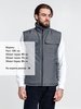 Жилет мужской Stokholm, серый, размер 3XL