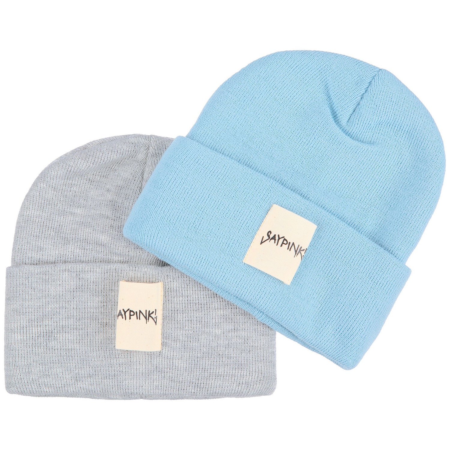 Лейбл хлопковый Doni, L, неокрашенный с логотипом