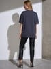 Футболка Oversize Premium, темно-серая (антрацит) с логотипом