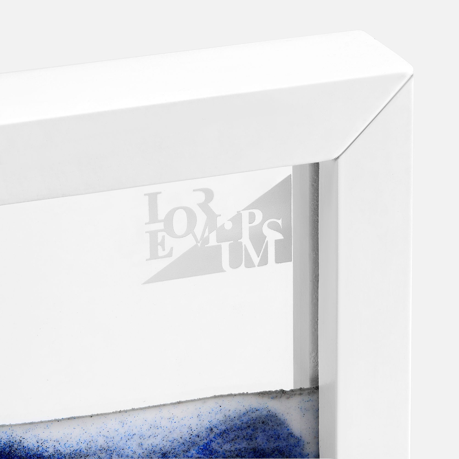 Песочная картина-антистресс Zenscape, белая с синим