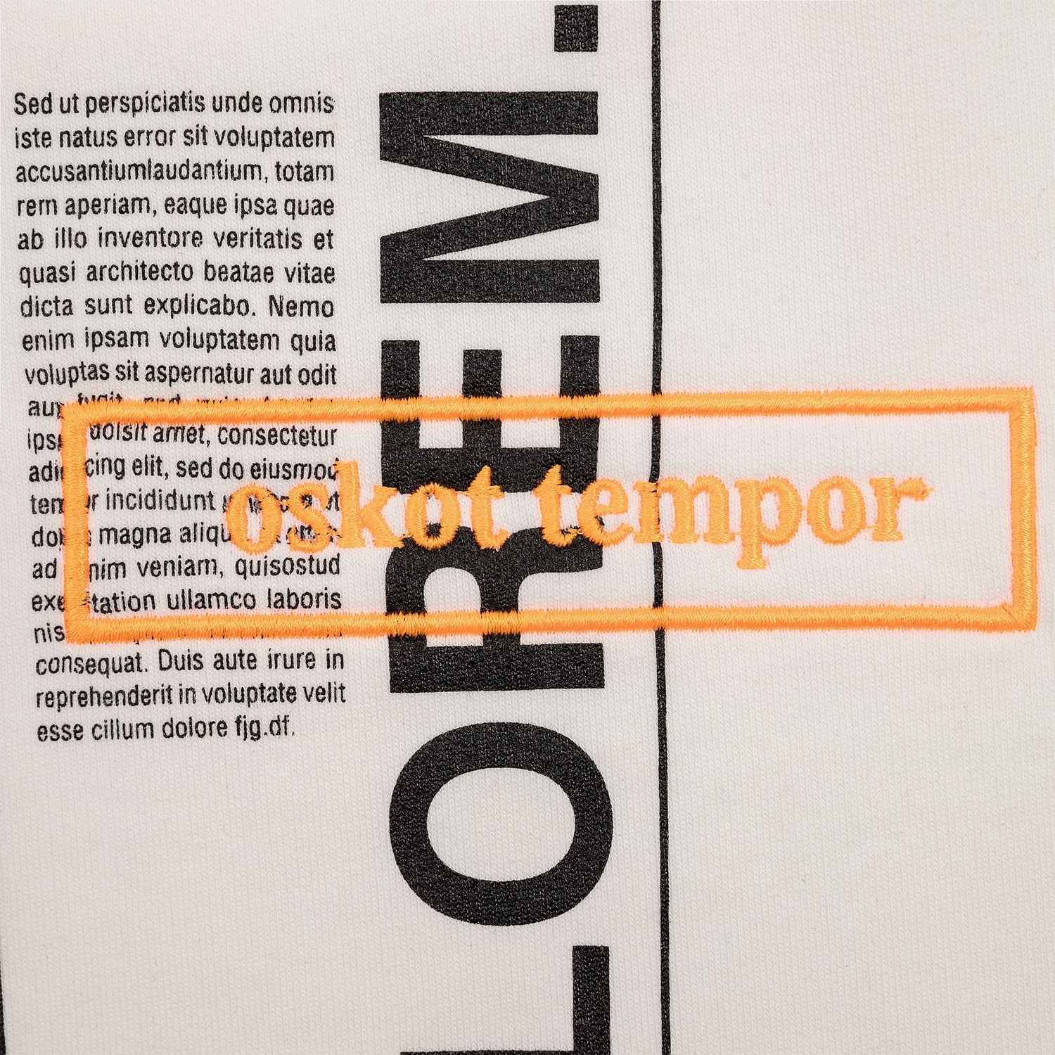 Шорты Terry, молочно-белые с логотипом