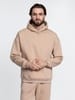 Худи Kulonga Oversize, бежевое с логотипом