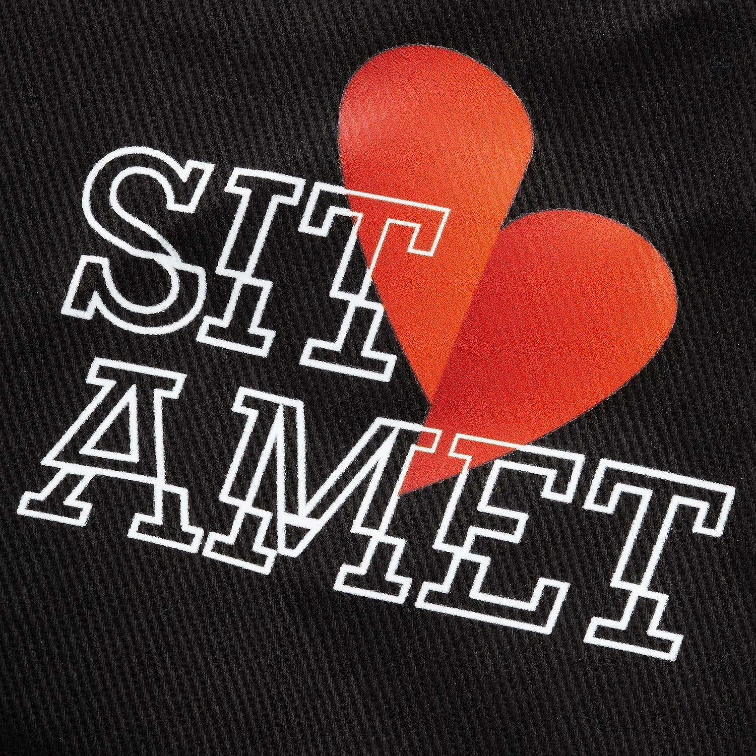 Панама C6, черная с логотипом