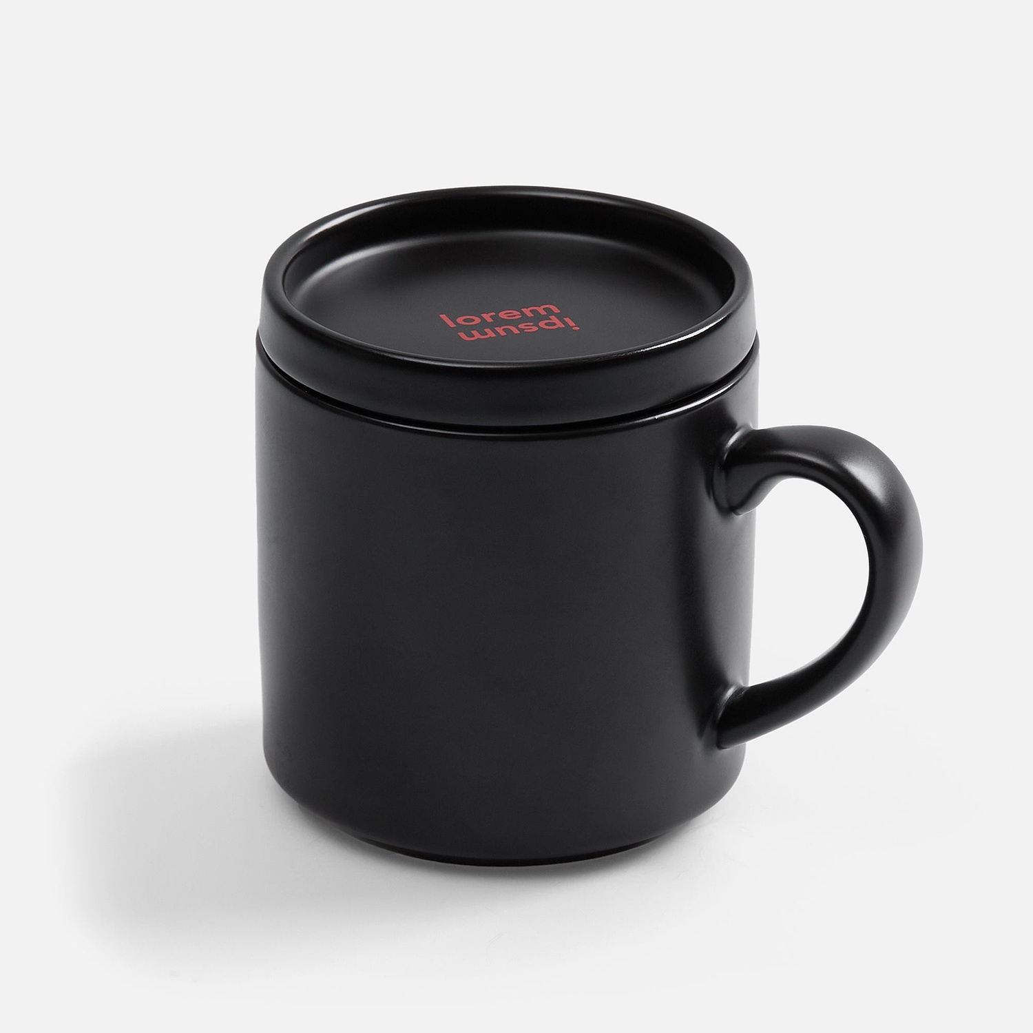 Беспроводное зарядное устройство с подогревом кружки Hot Task, белое с логотипом