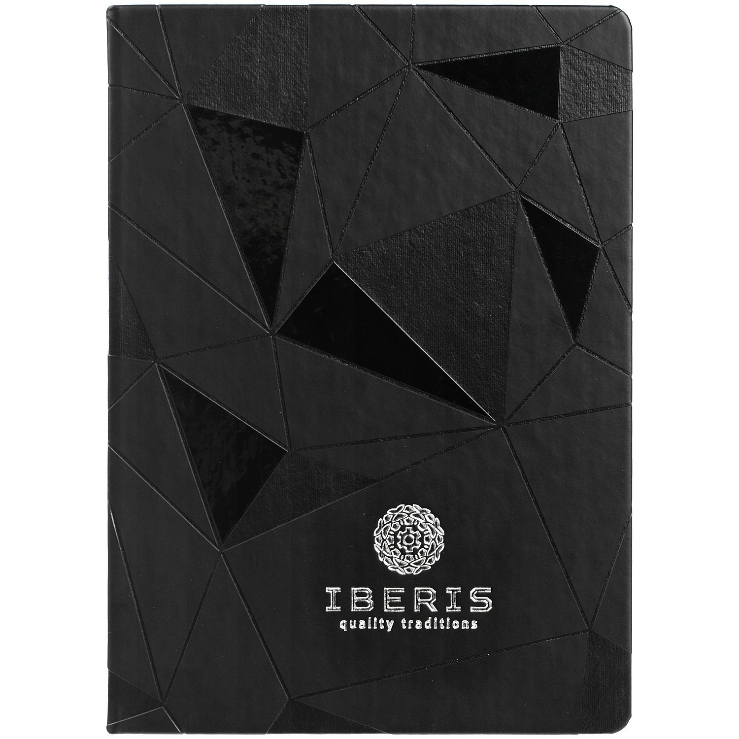 Ежедневник Gems, недатированный, черный