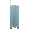 Чемодан Forza L, голубой с логотипом