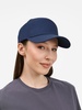Бейсболка Settaro, темно-синяя с логотипом