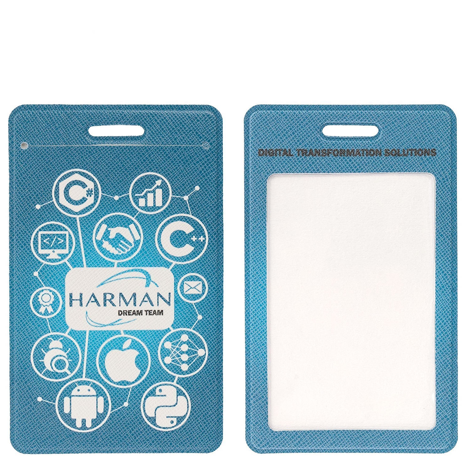 Чехол для пропуска Devon Print на заказ с логотипом