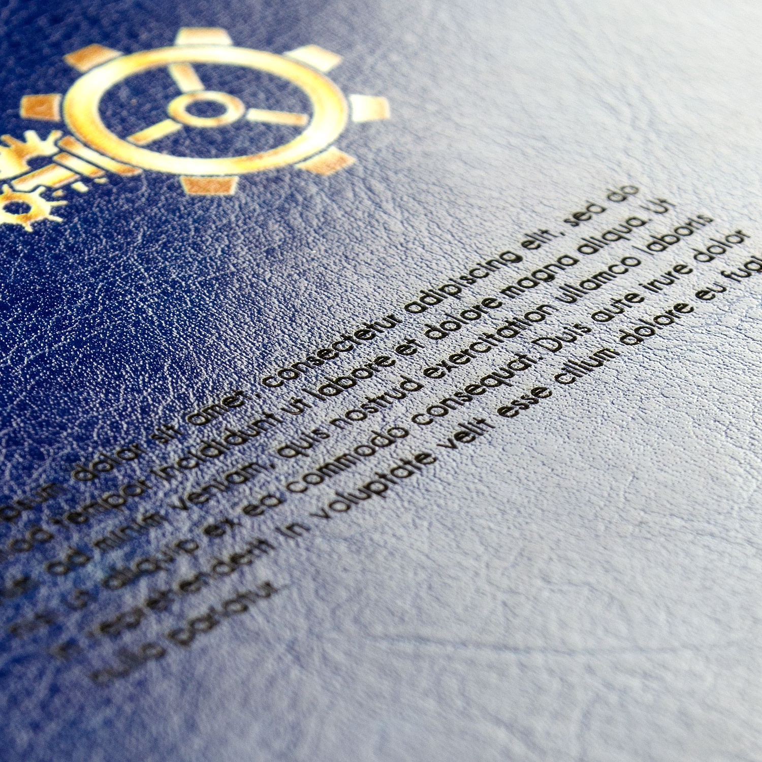 Еженедельник Nebraska, датированный, синий