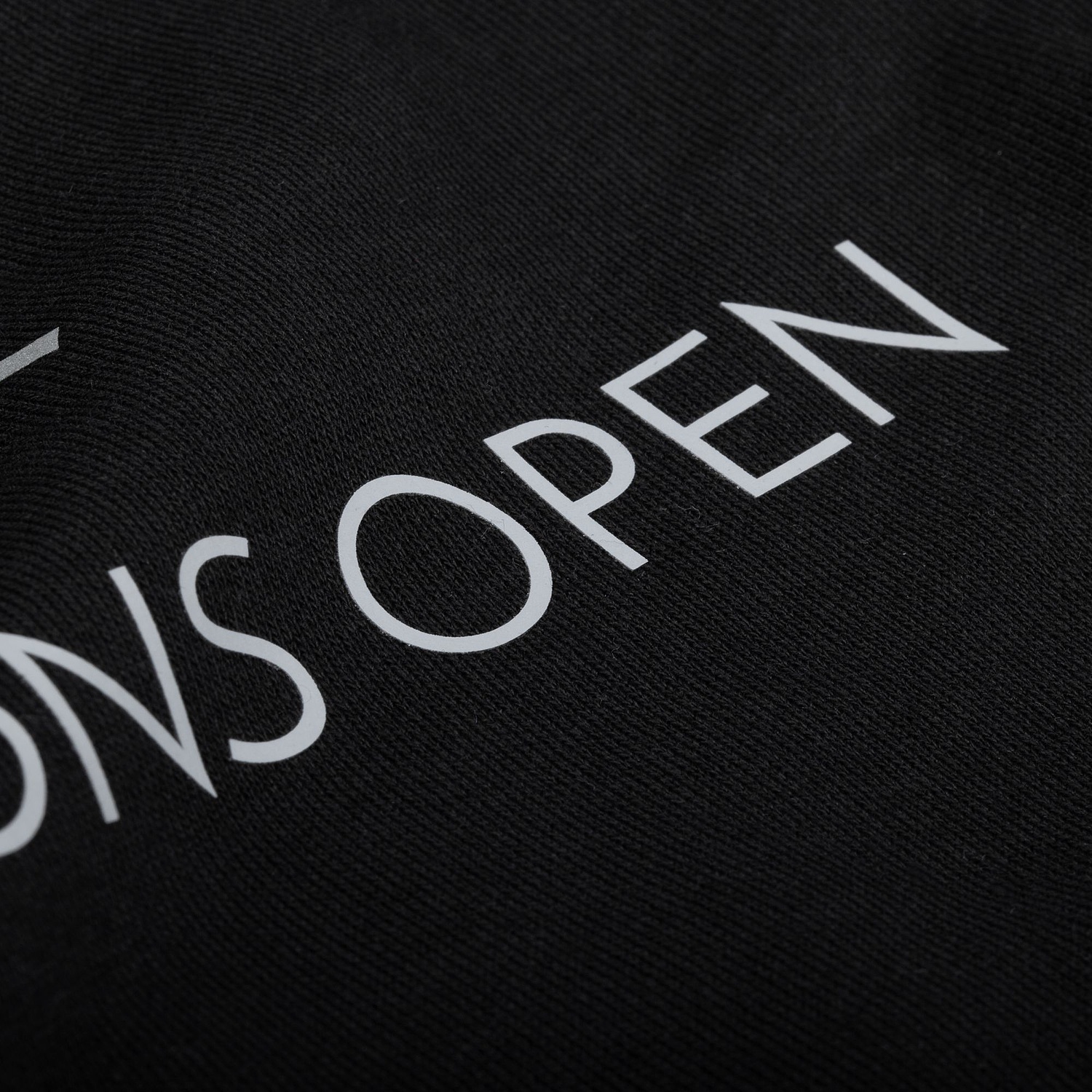 Свитшот оверсайз унисекс Vozduh, черный с логотипом