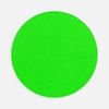 Наклейка тканевая Lunga Round, M, зеленый неон с логотипом