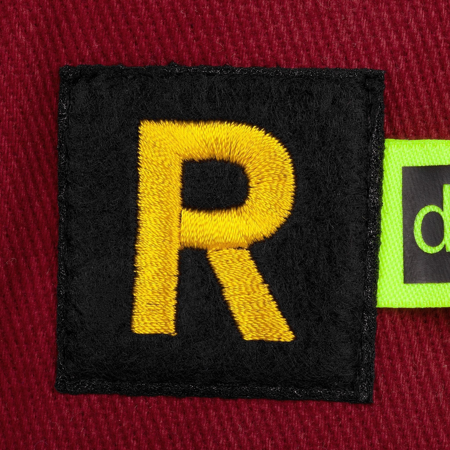 Бейсболка Hillside, бордовая с логотипом