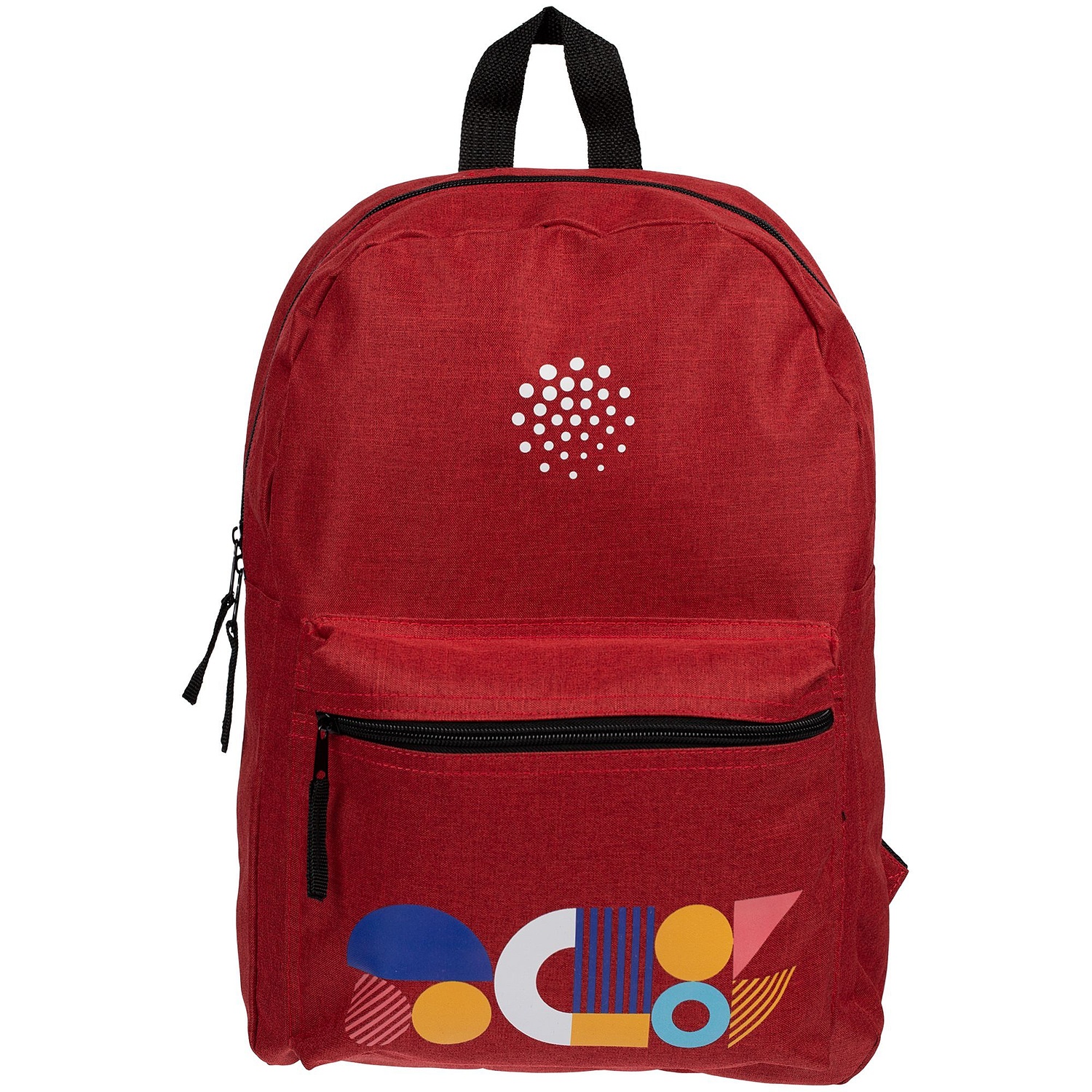 Рюкзак Melango, красный с логотипом