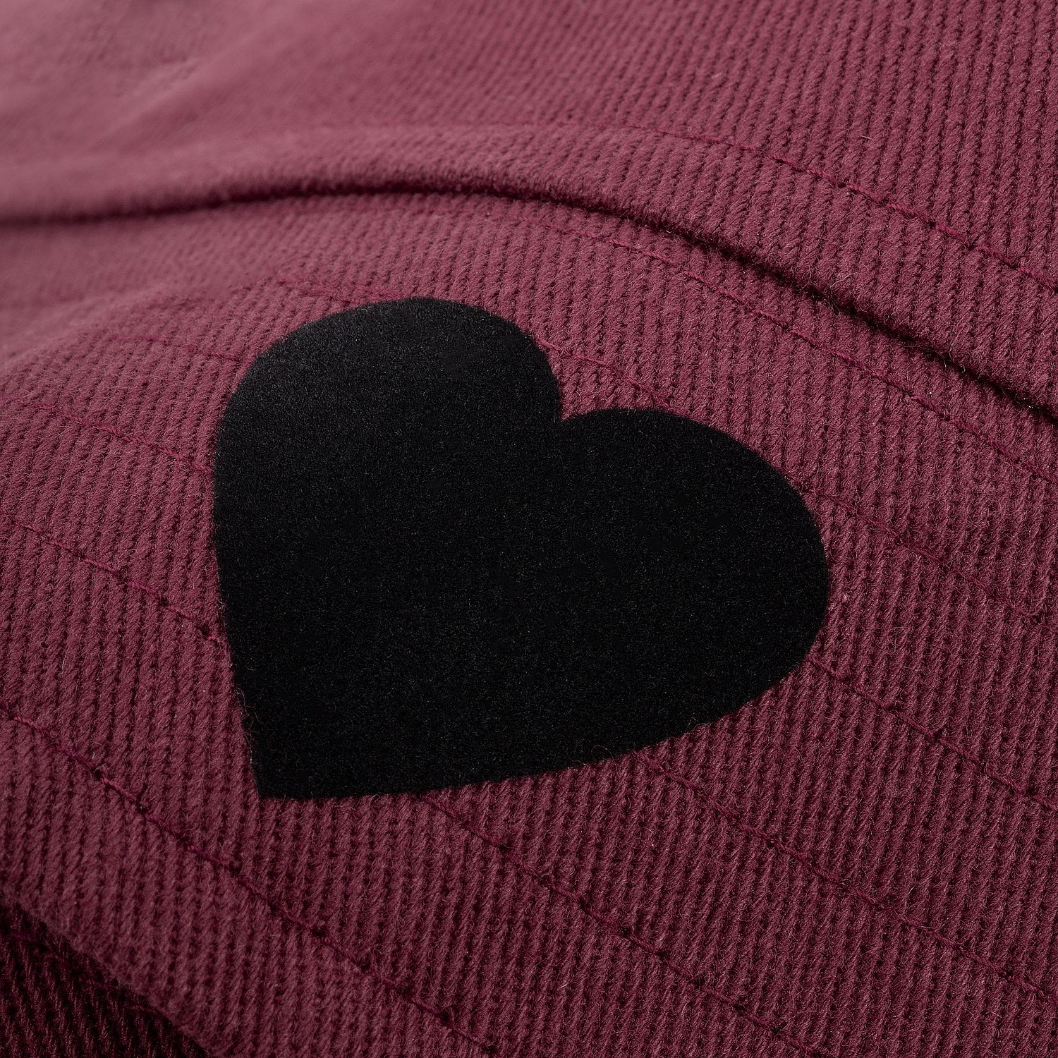 Панама Sombra, бордовая с логотипом