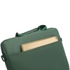 Сумка для ноутбука L214, зеленая с логотипом